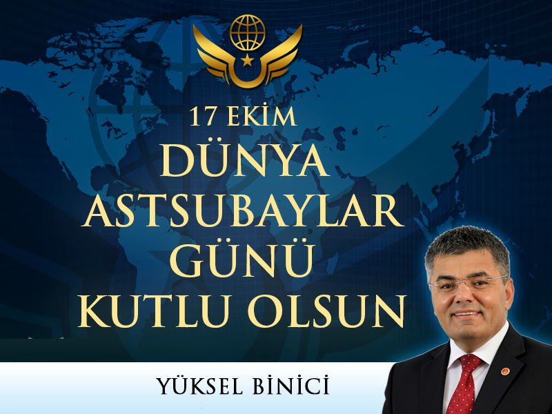 DÜNYA ASTSUBAYLAR GÜNÜ KUTLU OLSUN