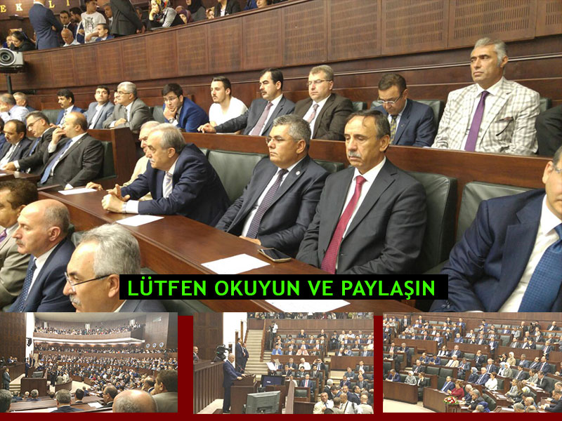 ASTSUBAY TAZMİNATLARI AK PARTİ GRUBUNDA İLETİLDİ