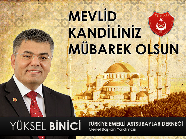 MEVLİD KANDİLİNİZ MÜBAREK OLSUN