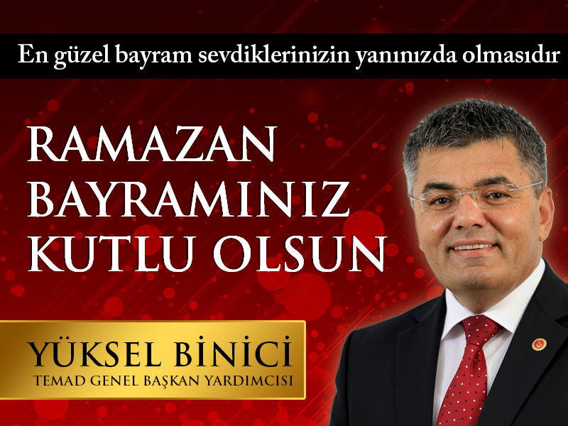 RAMAZAN BAYRAMINIZ KUTLU OLSUN