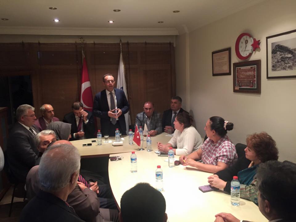 AK PARTİ ANKARA MİLLETVEKİLİ ERTAN AYDIN, KARS ARDAHAN IĞDIR DERNEĞİNİ ZİYARET ETTİ