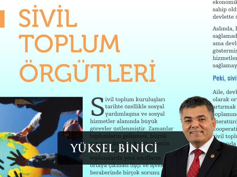 SİVİL TOPLUM KURULUŞLARI