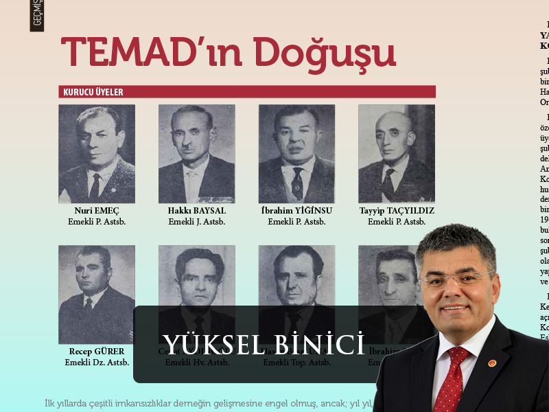 TEMAD'IN DOĞUŞU