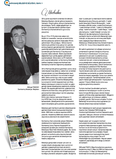 Sarıkamış Bülteni 2015