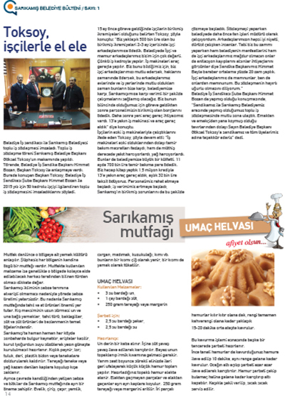 Sarıkamış Bülteni 2015