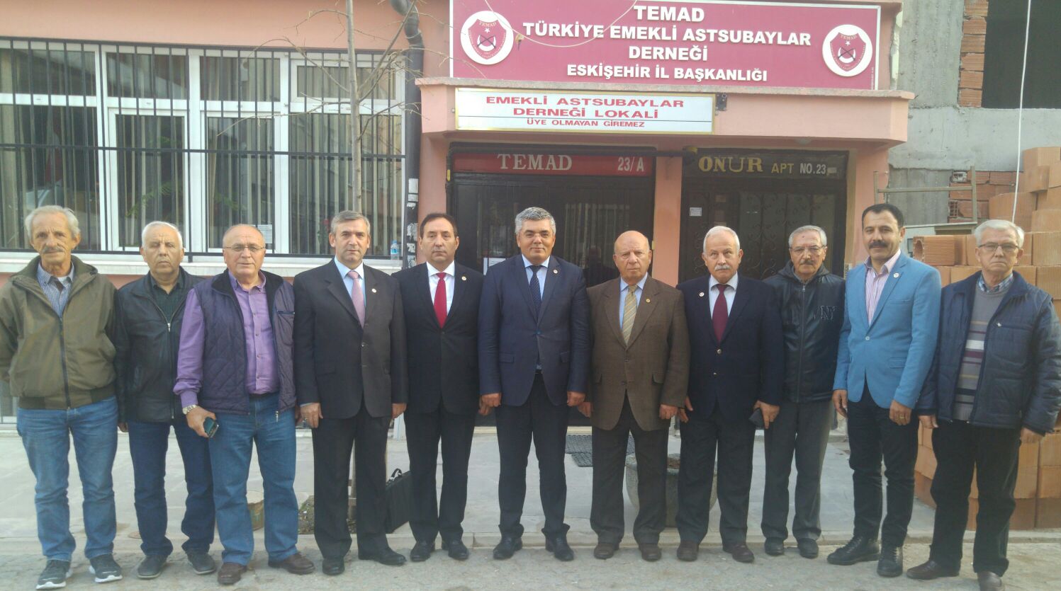 TEMAD YENİ DÖNEM GRUBU ESKİŞEHİR ŞUBE BAŞKANLIĞI’NI ZİYARET ETTİ